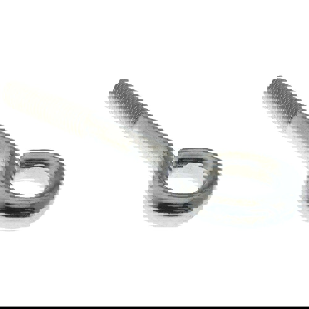 3/8-16, Zinc-Plated Finish, Steel Wire Turned Open Eye Bolt